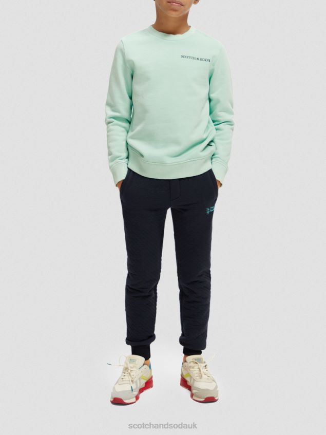 Scotch & Soda Kids Bonded Jersey Sweatpants LP48HB776 Clothing Night