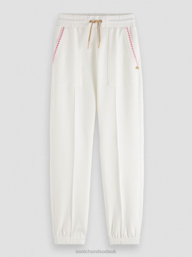 Scotch & Soda Kids Draped Sweatpants LP48HB755 Clothing Vanilla Ice