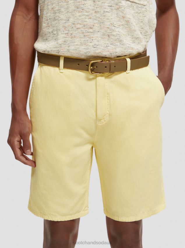 Scotch & Soda Men Leather Belt LP48HB718 Accessories Khaki