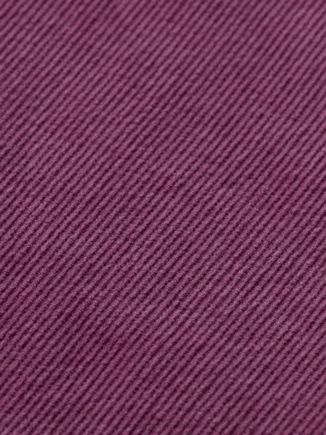 Scotch & Soda Men Organic Cotton Corduroy Hoodie LP48HB509 Clothing Dahlia