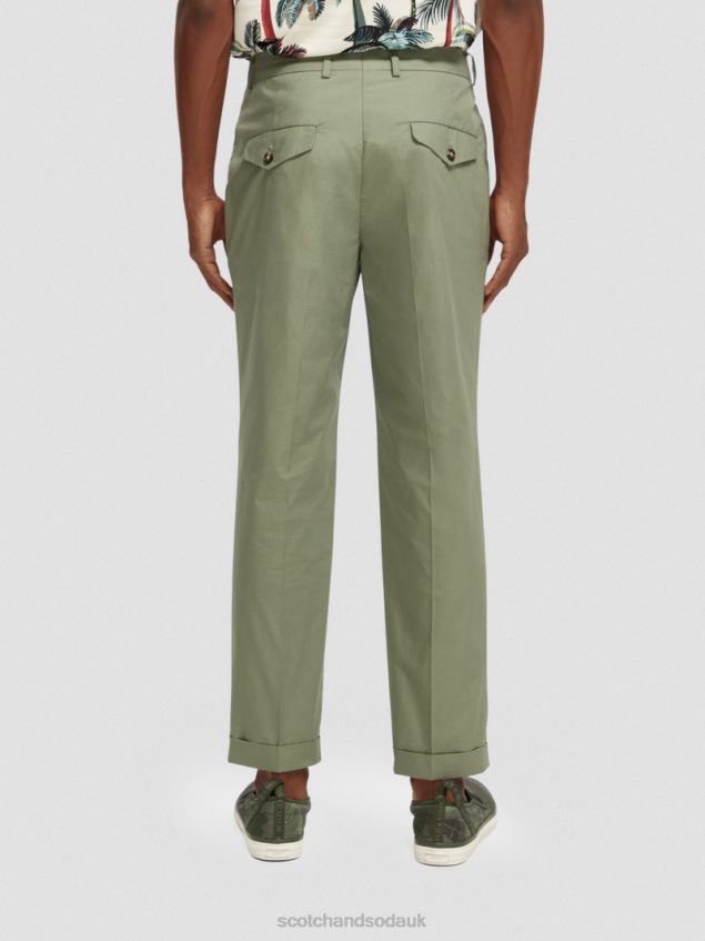 Scotch & Soda Men The Blake Poplin Chino LP48HB502 Clothing Army