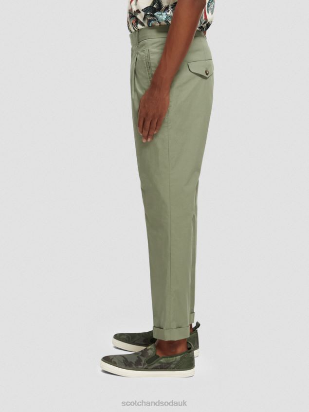 Scotch & Soda Men The Blake Poplin Chino LP48HB502 Clothing Army