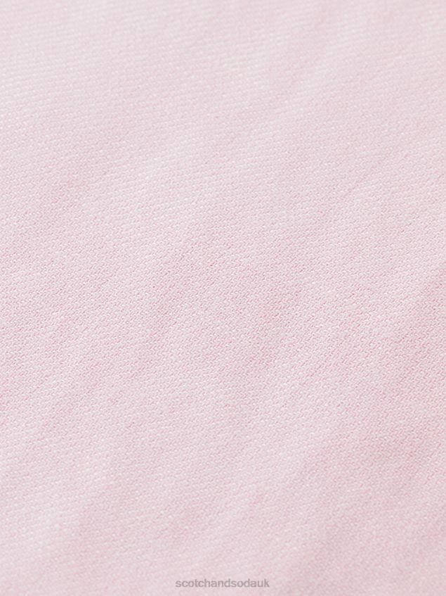 Scotch & Soda Men Warren Straight Leg Linen-Blended Jogger LP48HB476 Clothing Rose