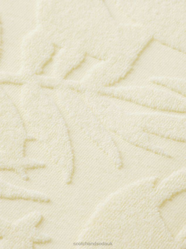 Scotch & Soda Men Printed Jacquard Camp Shirt LP48HB344 Clothing Banana