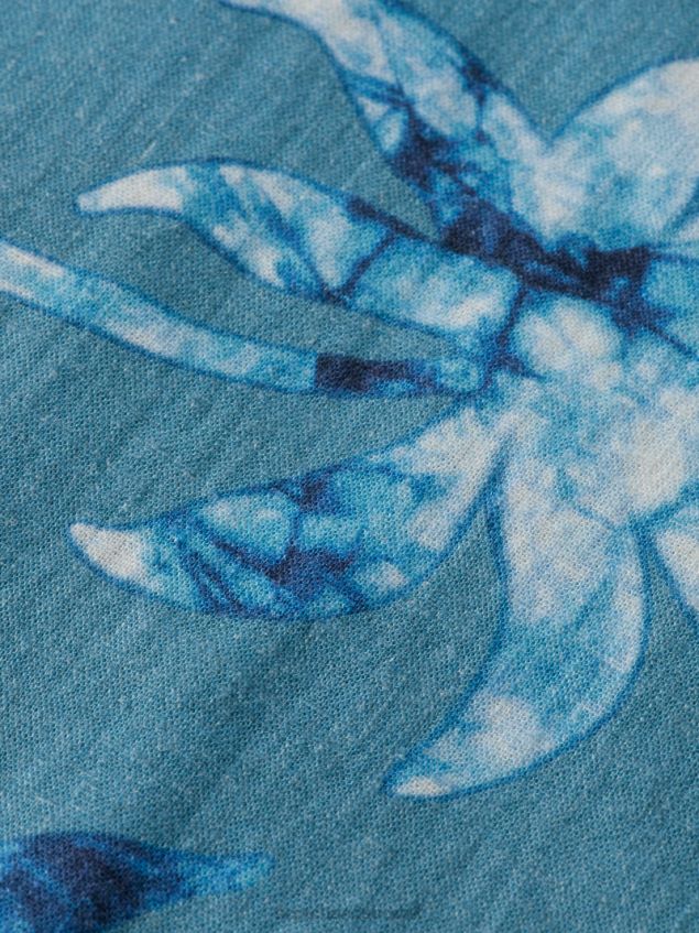 Scotch & Soda Men Printed Short-Sleeved Camp Shirt LP48HB329 Clothing Wax Leaf