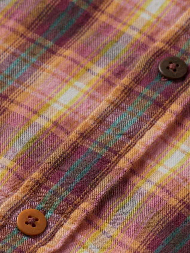 Scotch & Soda Men Regular Fit Checked Flannel Shirt LP48HB301 Clothing Combo A