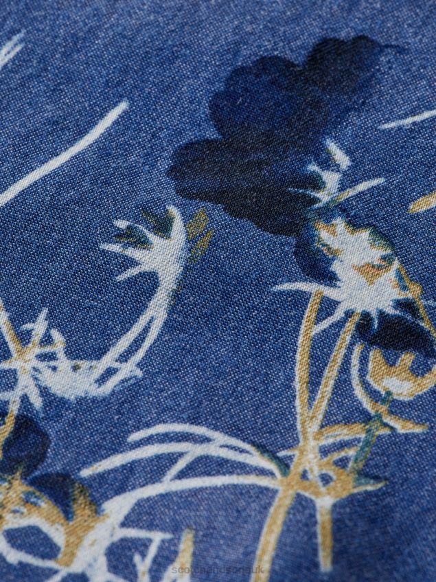 Scotch & Soda Men Regular Fit Printed Shirt LP48HB308 Clothing Combo A