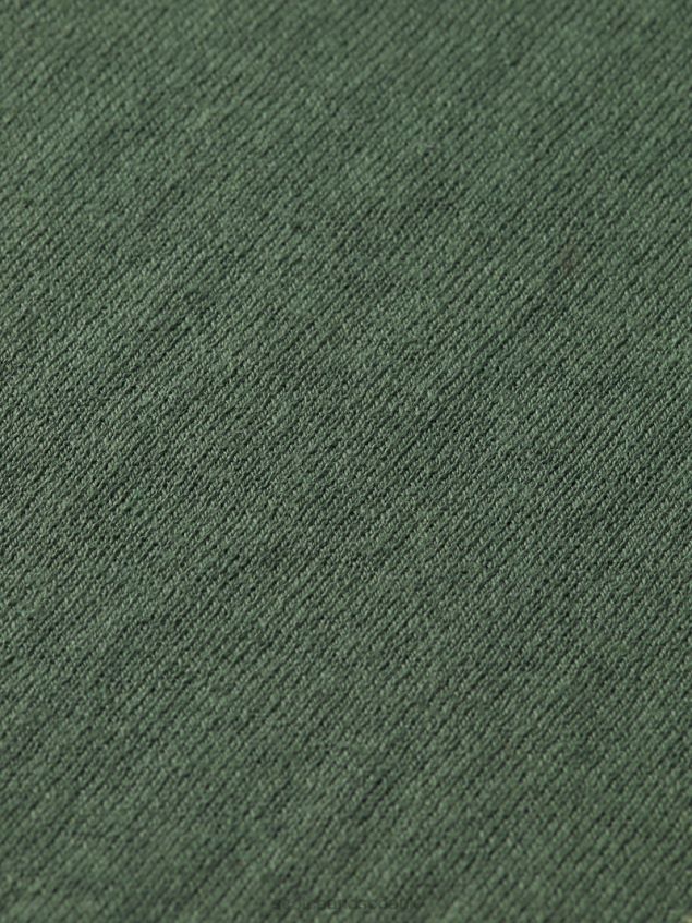 Scotch & Soda Men Contrast-Trimmed Sweater LP48HB653 Clothing Army