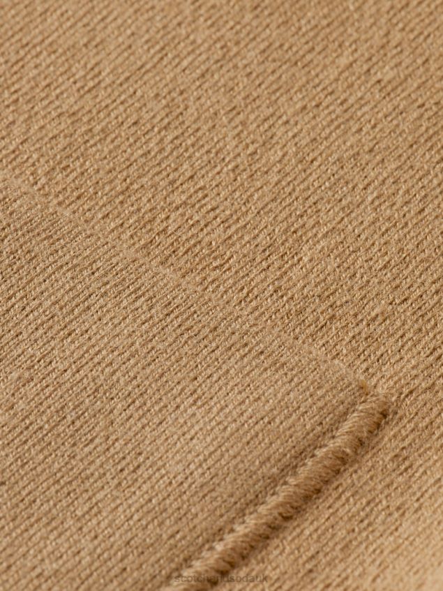 Scotch & Soda Men Knitted Cardigan LP48HB629 Clothing Sand