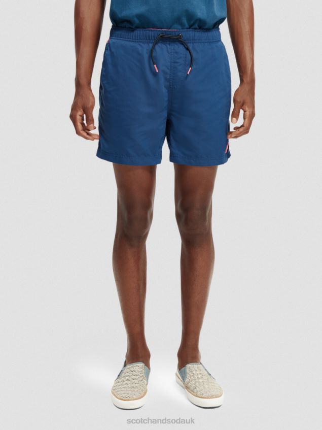 Scotch & Soda Men Swim Shorts LP48HB682 Clothing Marine