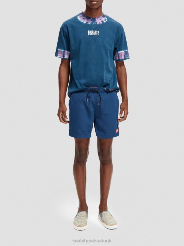 Scotch & Soda Men Swim Shorts LP48HB682 Clothing Marine