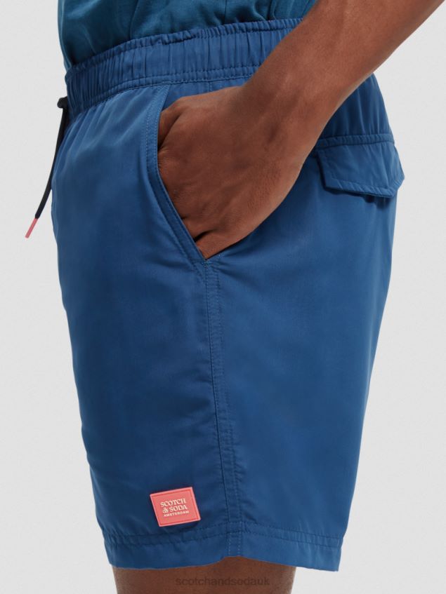 Scotch & Soda Men Swim Shorts LP48HB682 Clothing Marine