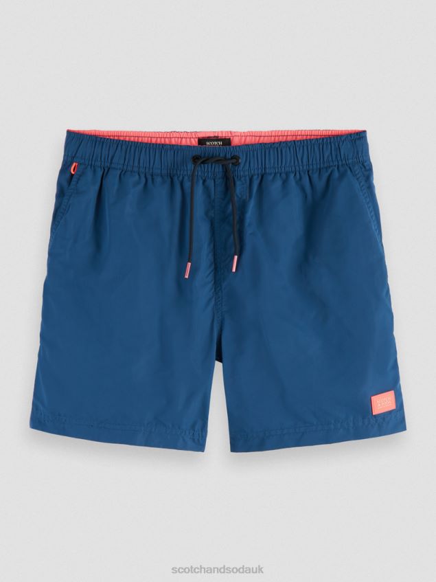 Scotch & Soda Men Swim Shorts LP48HB682 Clothing Marine