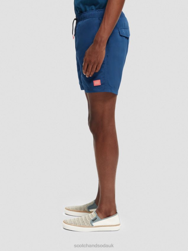 Scotch & Soda Men Swim Shorts LP48HB682 Clothing Marine