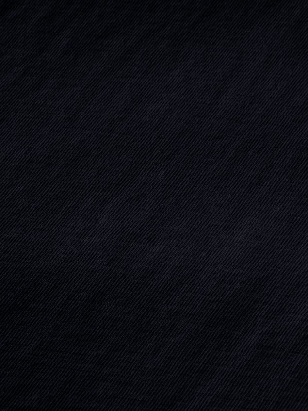 Scotch & Soda Men Relaxed Fit Raw-Edge Organic Cotton T-Shirt LP48HB453 Clothing Black