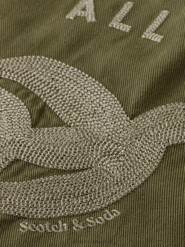 Scotch & Soda Women Military Shirt LP48HB48 Clothing Army Green