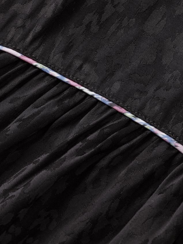 Scotch & Soda Women Slim Fit Piped Shirt LP48HB53 Clothing Black