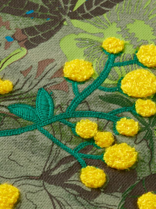 Scotch & Soda Women Loose Fit Artwork Hoodie LP48HB214 Clothing Army