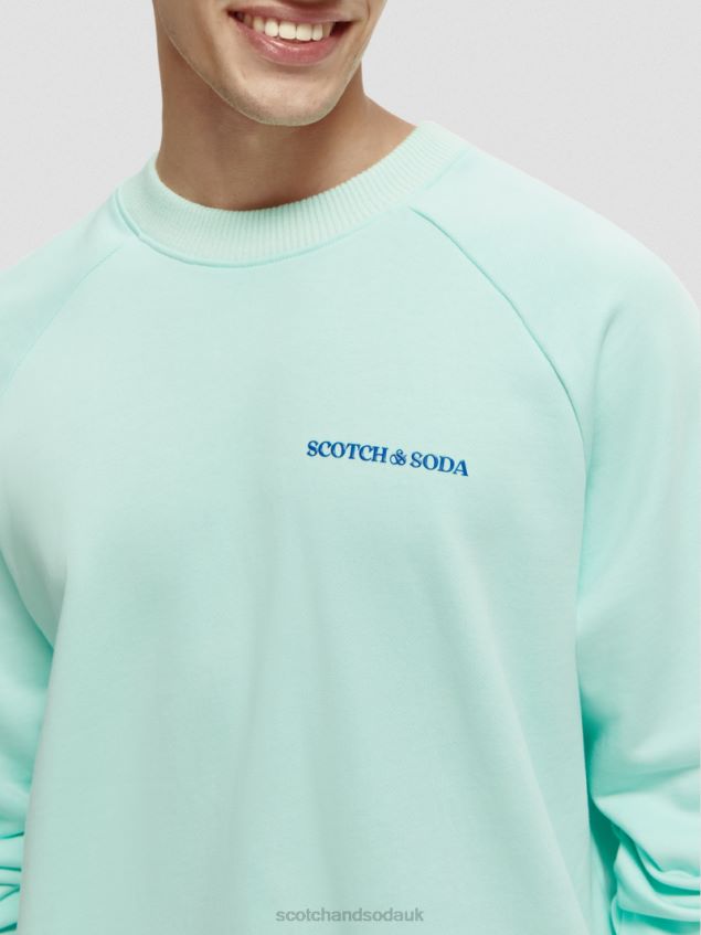 Scotch & Soda Women Organic Cotton Crewneck Sweatshirt LP48HB193 Clothing Bay