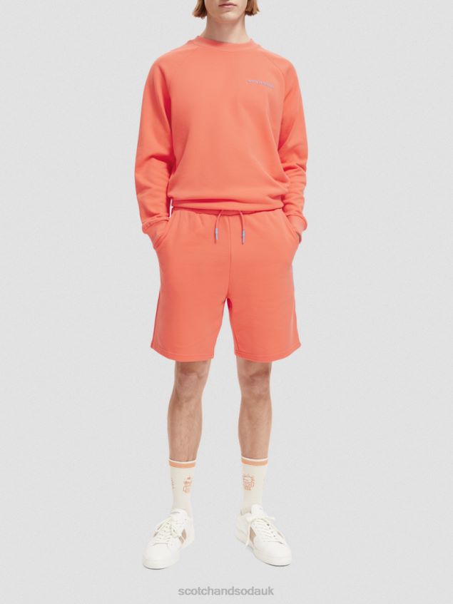 Scotch & Soda Women Organic Cotton Crewneck Sweatshirt LP48HB195 Clothing Hibiscus