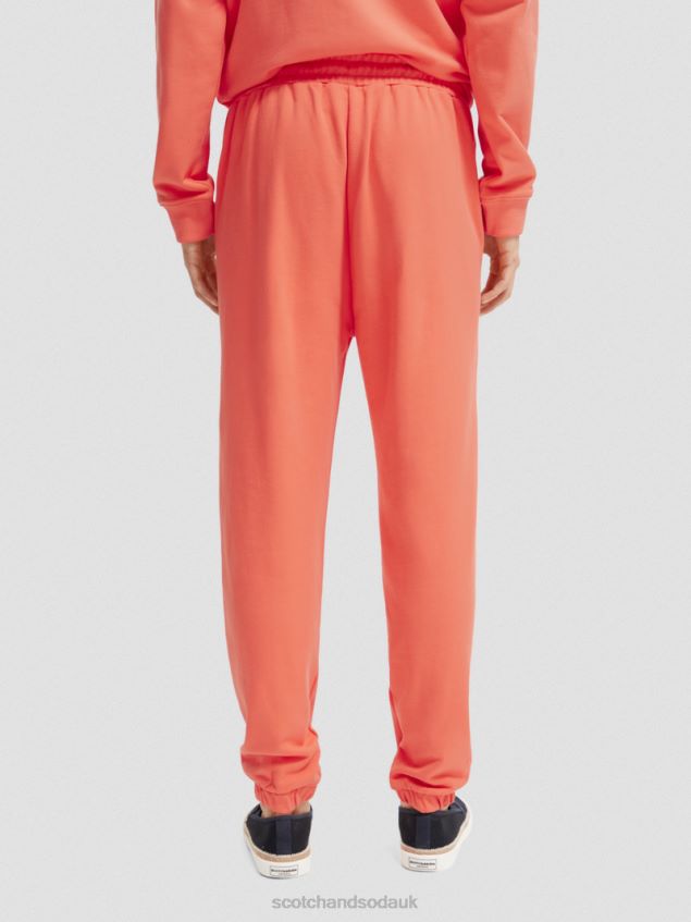 Scotch & Soda Women Organic Cotton Sweatpants LP48HB207 Clothing Hibiscus