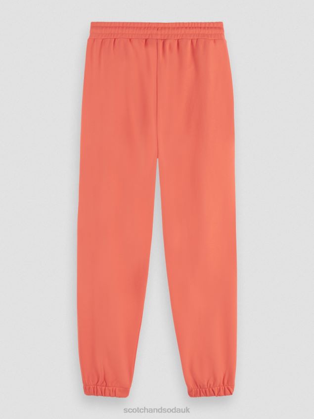 Scotch & Soda Women Organic Cotton Sweatpants LP48HB207 Clothing Hibiscus