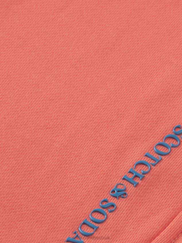 Scotch & Soda Women Organic Cotton Sweatpants LP48HB207 Clothing Hibiscus