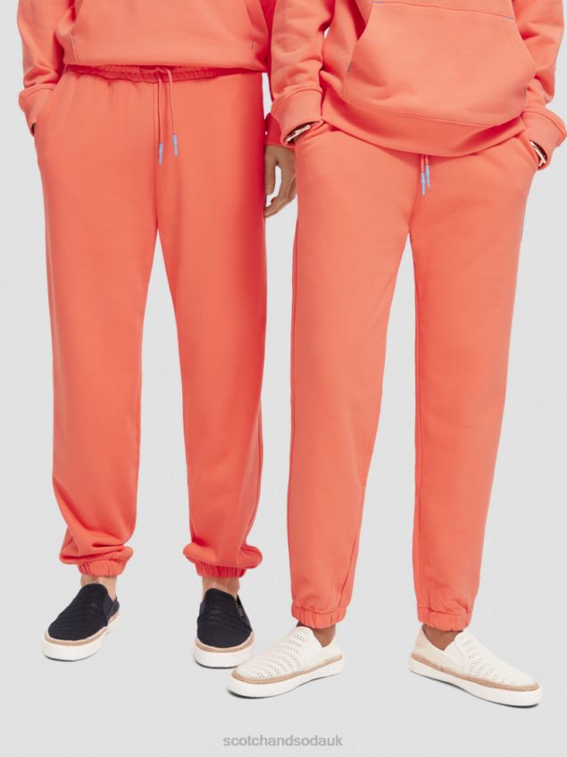 Scotch & Soda Women Organic Cotton Sweatpants LP48HB207 Clothing Hibiscus
