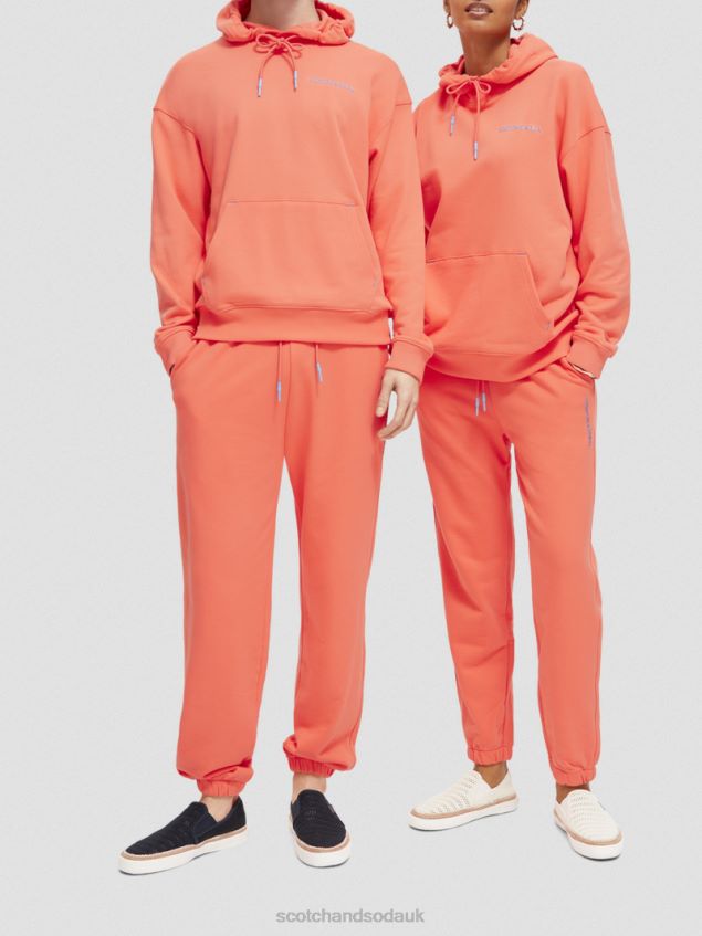 Scotch & Soda Women Organic Cotton Sweatpants LP48HB207 Clothing Hibiscus