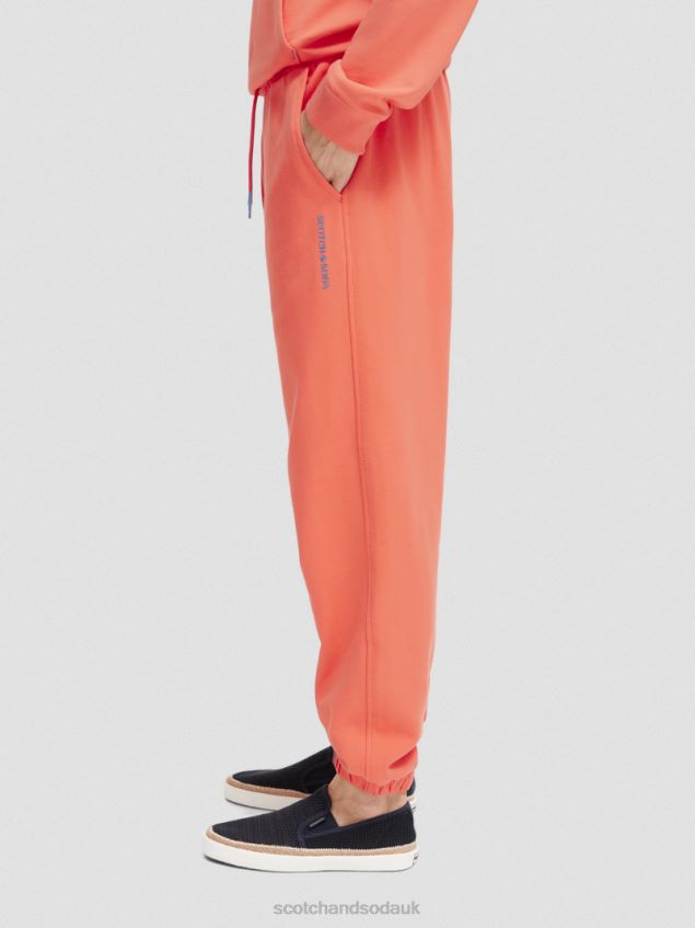 Scotch & Soda Women Organic Cotton Sweatpants LP48HB207 Clothing Hibiscus