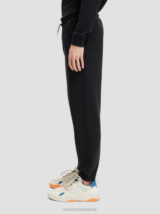 Scotch & Soda Women Organic Cotton Sweatpants LP48HB208 Clothing Black