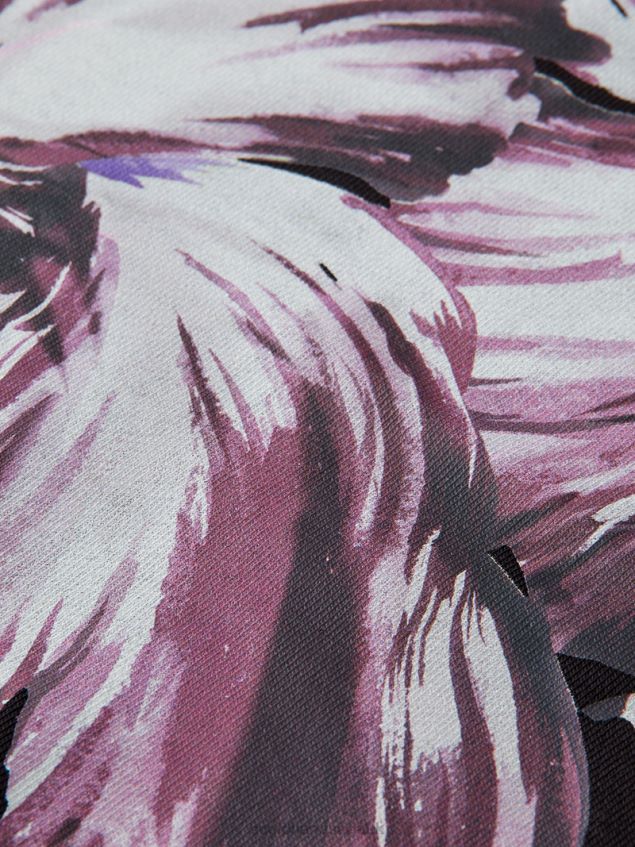 Scotch & Soda Women Oversized Tulip Painted Hoodie LP48HB213 Clothing Black