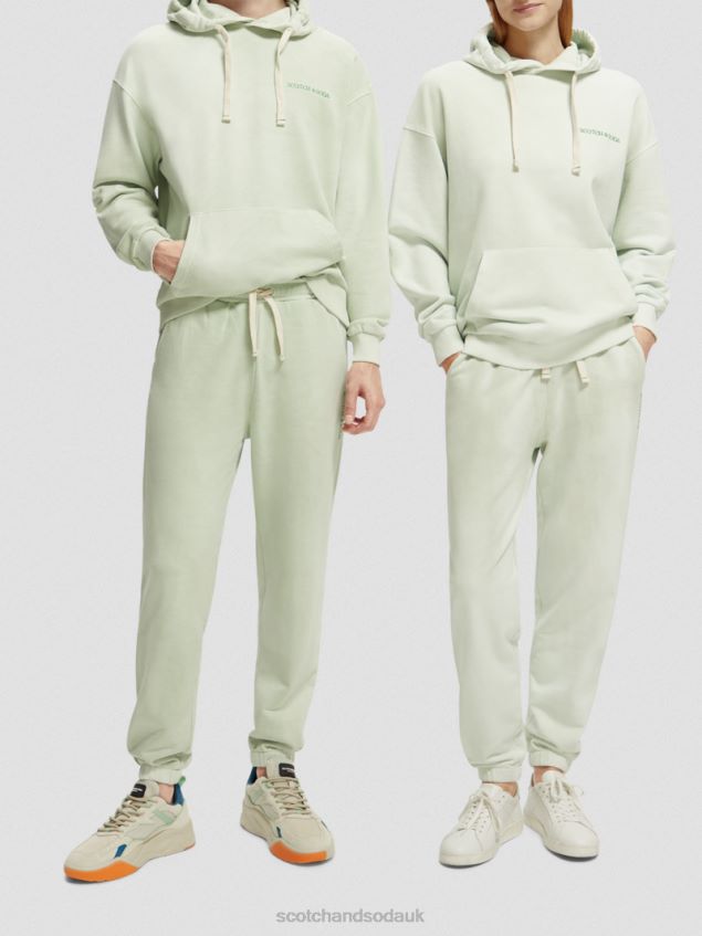 Scotch & Soda Women Plant-Dyed Hoodie LP48HB224 Clothing Mint