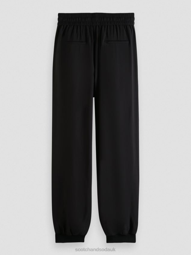 Scotch & Soda Women Easy Jogger Trouser LP48HB149 Clothing Black