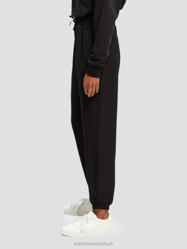 Scotch & Soda Women Easy Jogger Trouser LP48HB149 Clothing Black