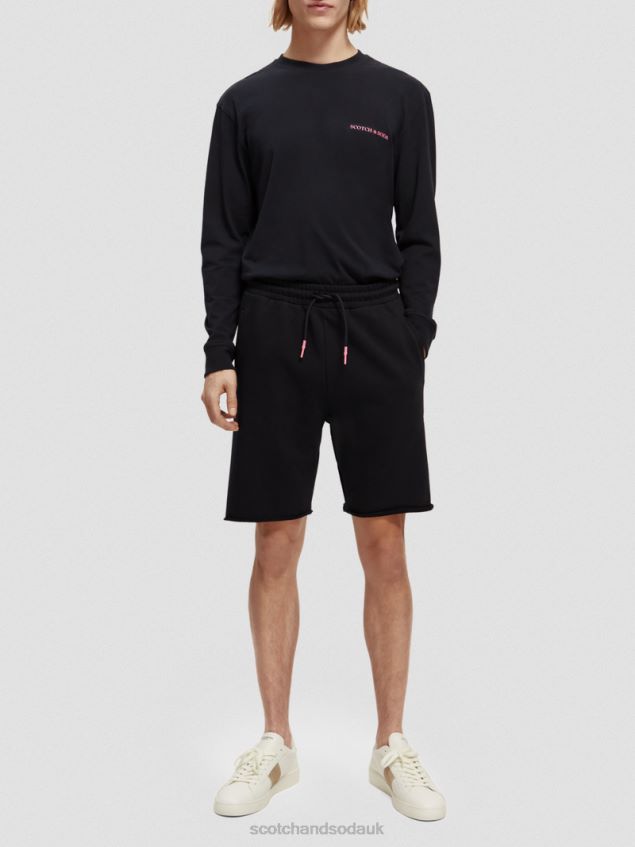 Scotch & Soda Women Organic Cotton Sweat Shorts LP48HB251 Clothing Navy