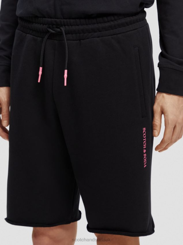 Scotch & Soda Women Organic Cotton Sweat Shorts LP48HB251 Clothing Navy