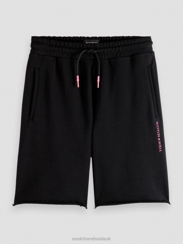 Scotch & Soda Women Organic Cotton Sweat Shorts LP48HB251 Clothing Navy