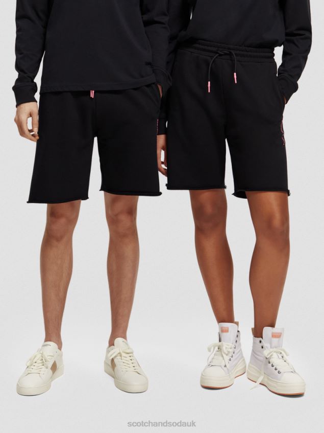 Scotch & Soda Women Organic Cotton Sweat Shorts LP48HB251 Clothing Navy